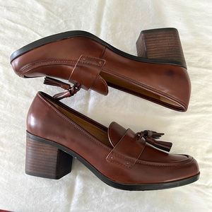 Baretraps Vegan Leather Ziloh Loafers Sz 9 FREE SHIPPING